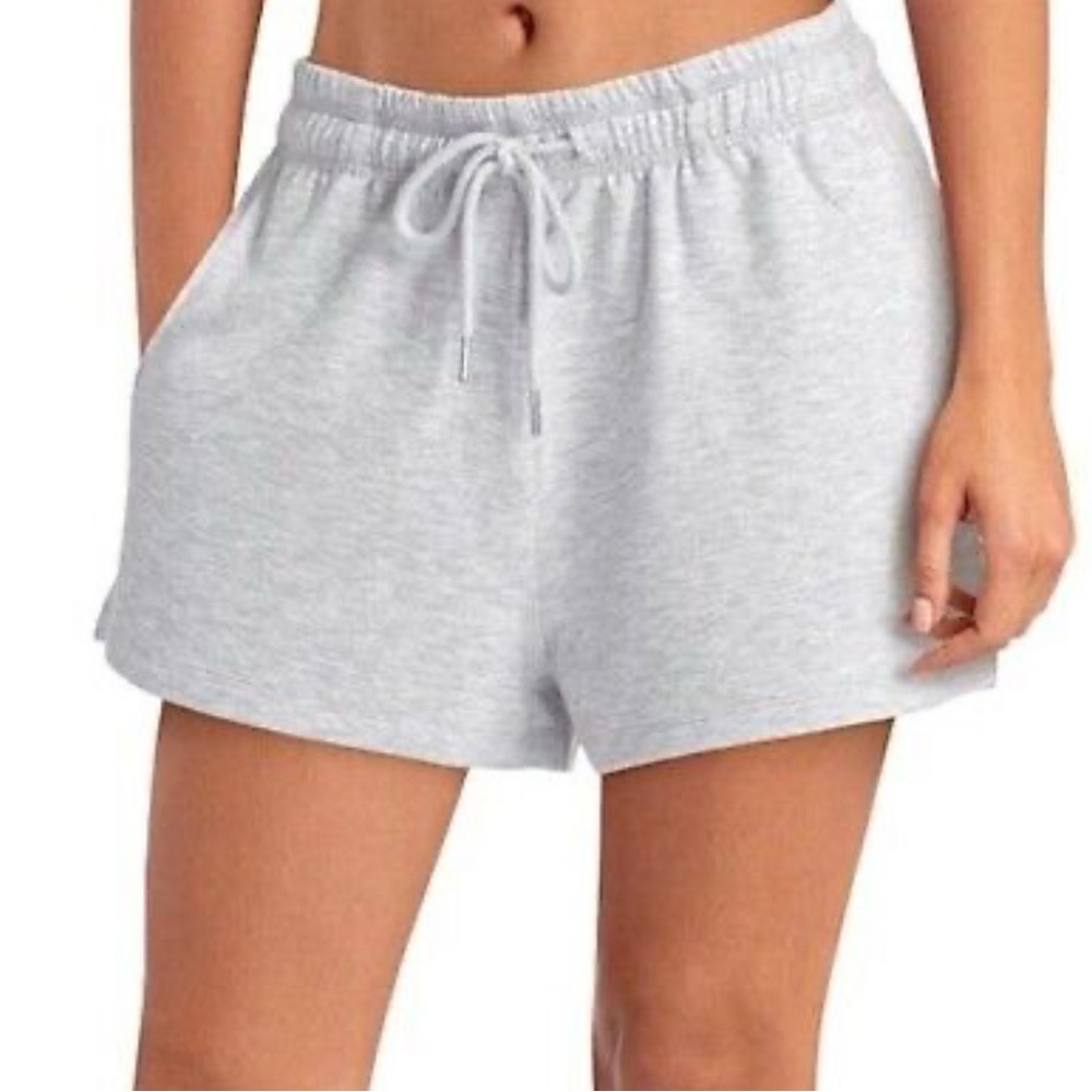 NWT Halston Studio Drawstring Waist Sweat Shorts Size Large